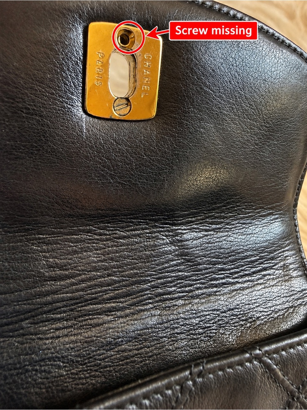 CHANEL Black Quilted Leather Belt Bag with Gold Chain Strap - Picture 9 of 16